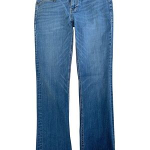 Seven7 Women's Blue Flare Jeans